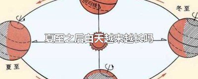 ​为什么夏至过后白天越来越短 夏至白天变长还是变短