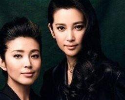 李冰冰亲妹妹近照,美貌出众不输李冰冰,许文楠真是好福气!