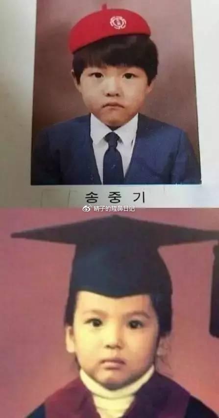 双宋大婚，婚礼现场浪漫唯美！原来宋慧乔宋仲基小时候就配一脸啊