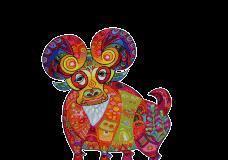 十二生肖来贺年!龙门农民画贺年微信表情包正式上线!