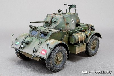 ​二战兵器全集｜美国产但美军不装备的“猎鹿犬”T17E1轻型装甲车