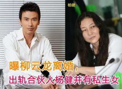 柳云龙妻子承认已离婚,公开婚变内情惹唏嘘,公司已转到杨健名下