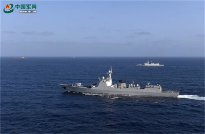 ​海军第34、35批护航编队亚丁湾分航