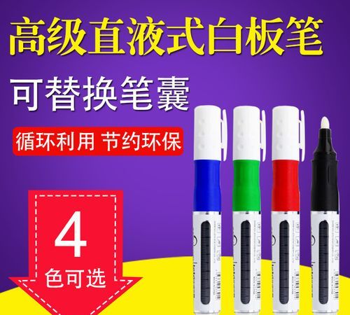 怎么给白板笔注入墨水和墨水