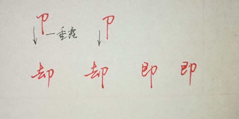 中性笔,行楷,连笔字,偏旁部首,写法技巧12张图