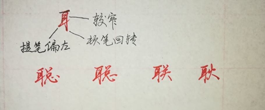 中性笔,行楷,连笔字,偏旁部首,写法技巧12张图