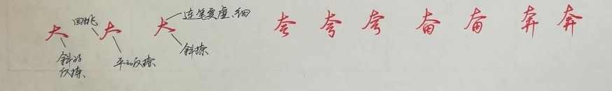 中性笔,行楷,连笔字,偏旁部首,写法技巧12张图