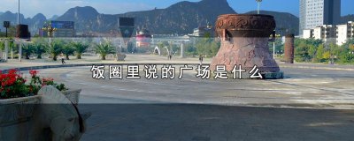​饭圈里说的广场是什么