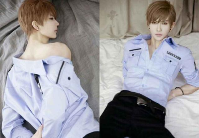 熊叔最“逼真”的Cosplay，本以为是帅哥，没想到是小姐姐