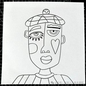 ​精选6款儿童线描课例，简单又出效果！一起感受线与色的碰撞