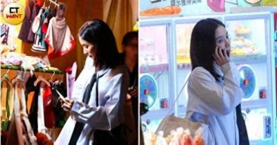 ​直击温贞菱带妈约会！大街牵手、靠头撒娇超会撩