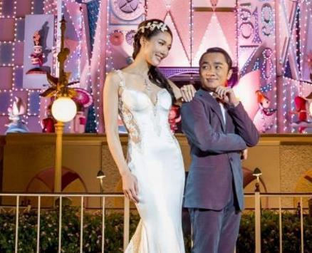 “最萌身高差”夫妻,张嘉倪和老公相差28cm,而他老婆比较高