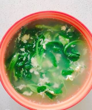 丝瓜青菜鸡蛋汤的做法