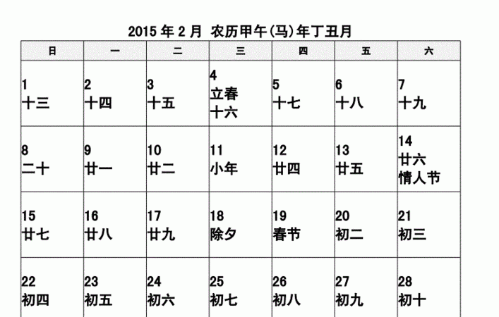 公历与阴历生肖对照