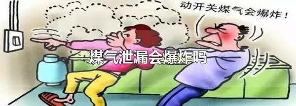 煤气漏气且通风会爆炸,煤气漏气会爆炸吗图3