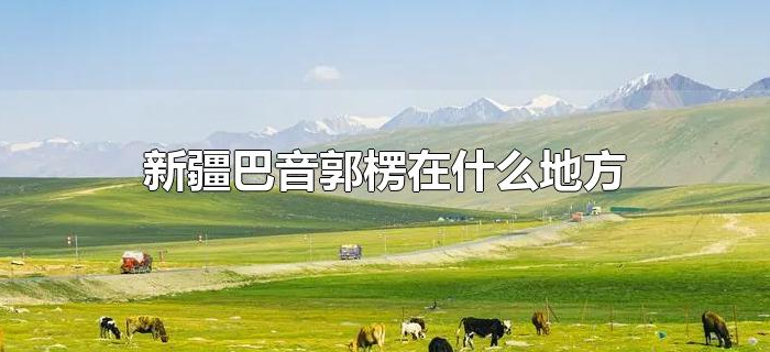 新疆巴音郭楞在什么地方