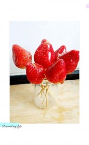 ​难以抗拒的小吃～冰糖草莓