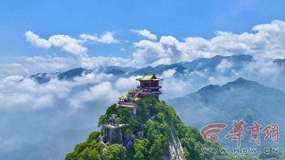 ​须知少年凌云志，曾许人间第一流 终南山南五台壮阔云海震撼登场