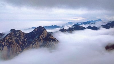 ​华山古称“西岳”，雅称“太华山”