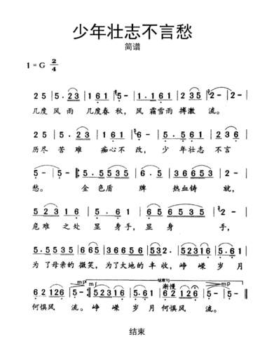 少年壮志不言愁什么意思（少年壮志不言愁的释义）