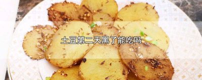 ​土豆过夜发黑了还能吃吗 土豆隔夜发黑了还能吃吗有毒吗图片