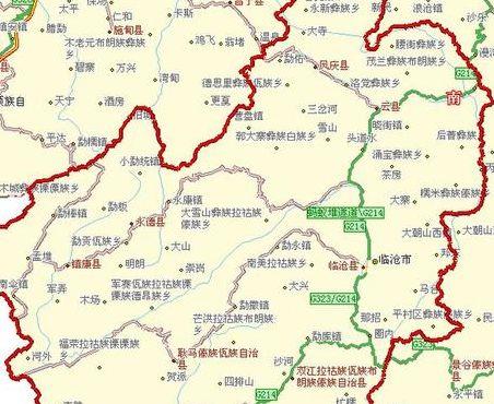 临沧地图(临沧地图市区地图)