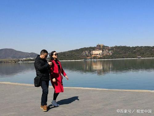 第二天:天安门广场观日出,去颐和园赏花