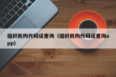 ​组织机构代码证查询（组织机构代码证查询app）