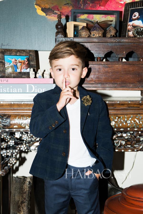 时尚小婴儿男孩穿搭（求母子装的看过来）(2)