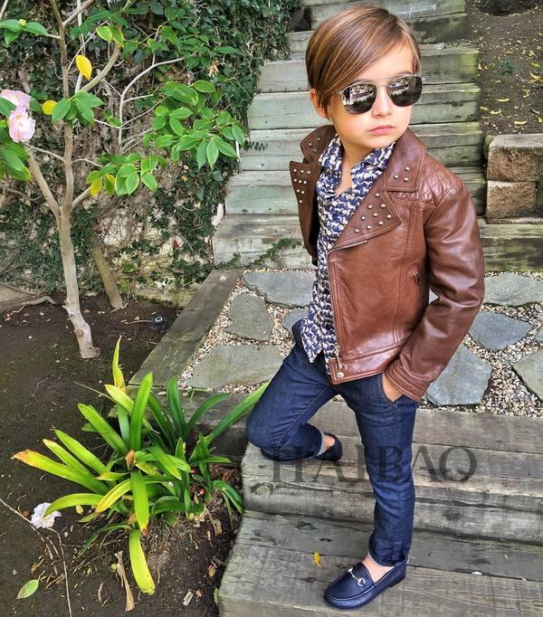 时尚小婴儿男孩穿搭（求母子装的看过来）(11)