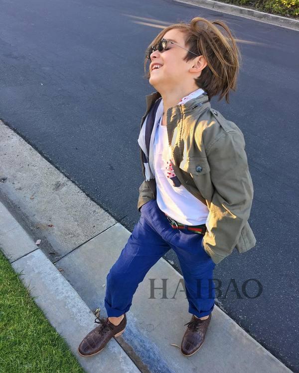 时尚小婴儿男孩穿搭（求母子装的看过来）(16)