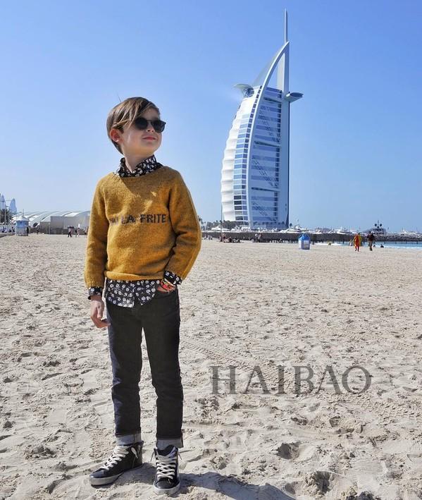 时尚小婴儿男孩穿搭（求母子装的看过来）(6)