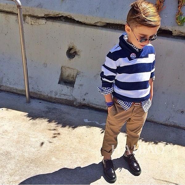 时尚小婴儿男孩穿搭（求母子装的看过来）(10)