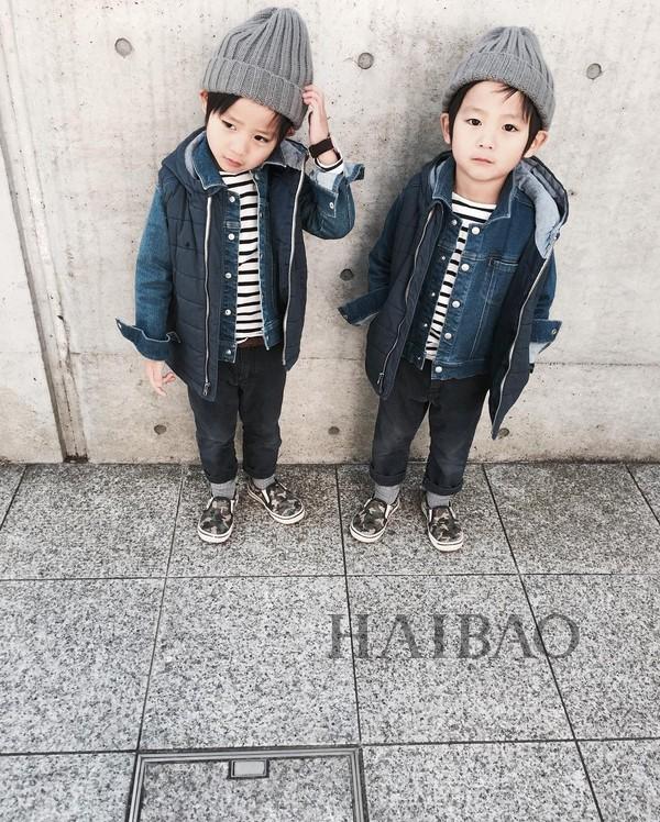 时尚小婴儿男孩穿搭（求母子装的看过来）(57)
