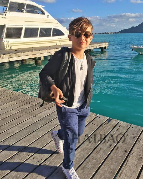 时尚小婴儿男孩穿搭（求母子装的看过来）(7)