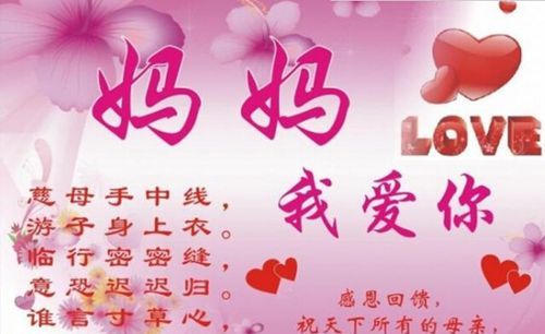 送给妈妈的祝福语简短的句子