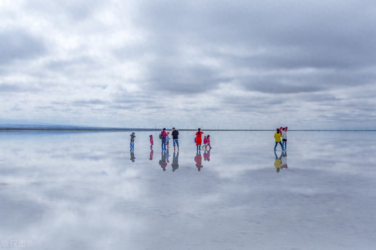 有“天空之镜”之称的茶卡盐湖高清图集赏