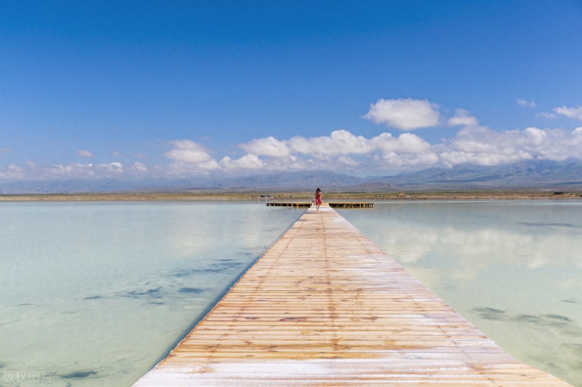有“天空之镜”之称的茶卡盐湖高清图集赏