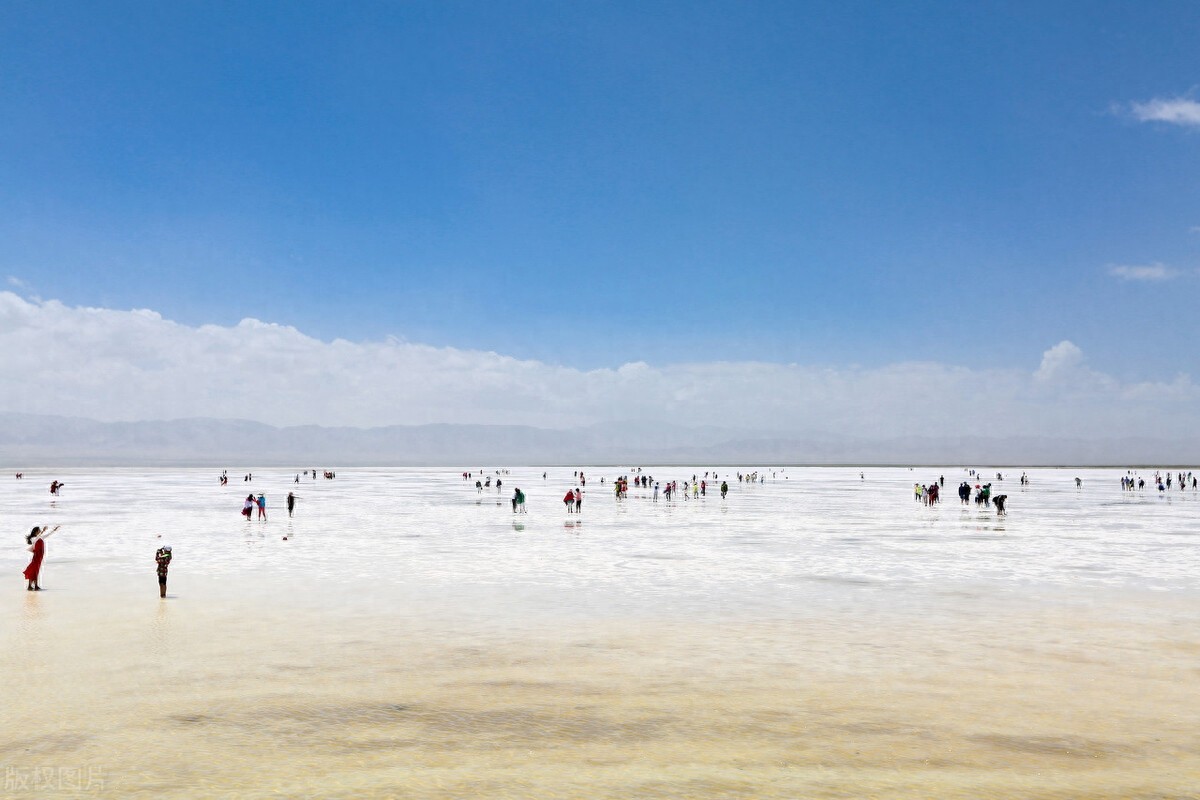 有“天空之镜”之称的茶卡盐湖高清图集赏
