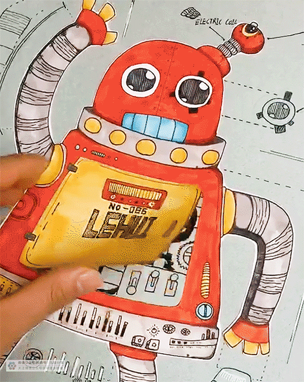 机器人怎么画又简单又美丽（我们一起来设计机器人吧）(13)