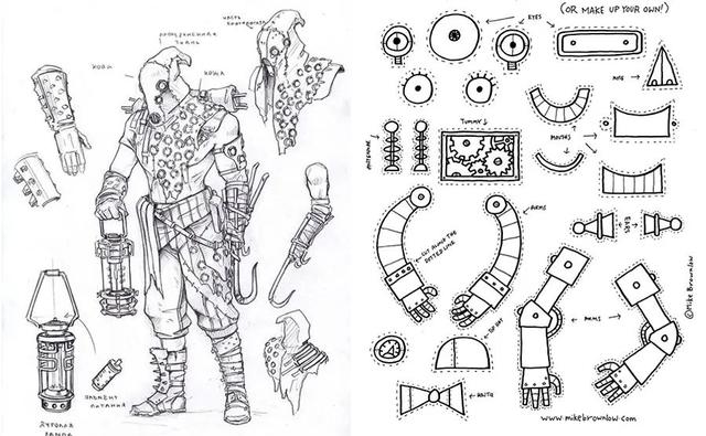 机器人怎么画又简单又美丽（我们一起来设计机器人吧）(4)