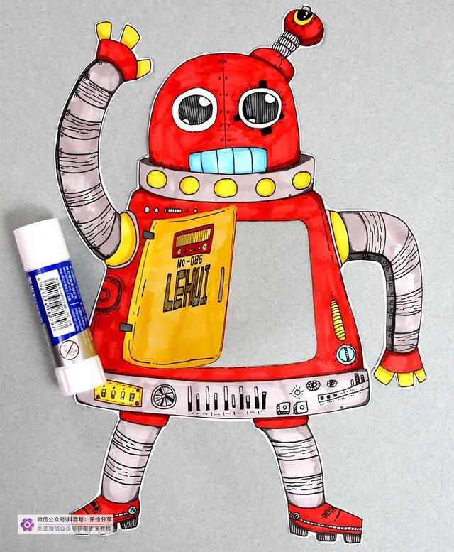 机器人怎么画又简单又美丽（我们一起来设计机器人吧）(9)