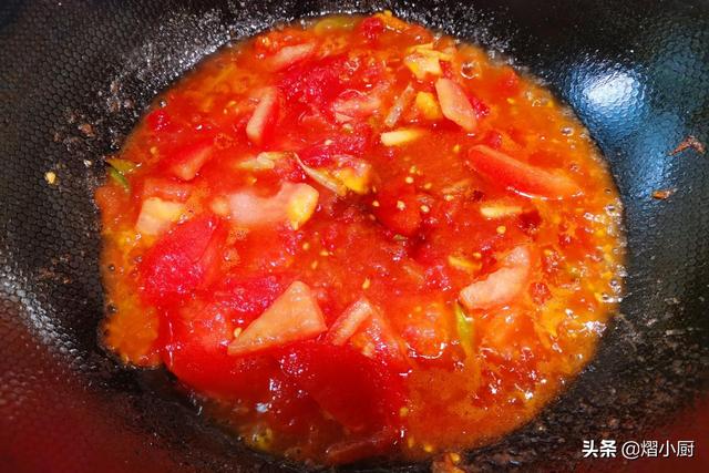西红柿炒蛋的做法20秒学会（色泽艳红酸甜爽口）(14)