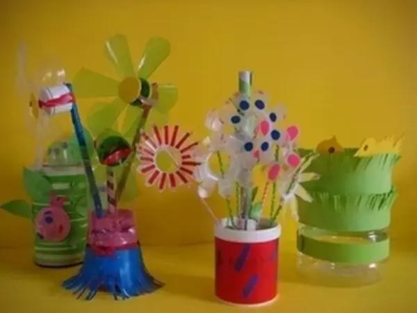 幼儿园手工布置墙面创意（幼儿园精美墙面布置及手工制作）(26)