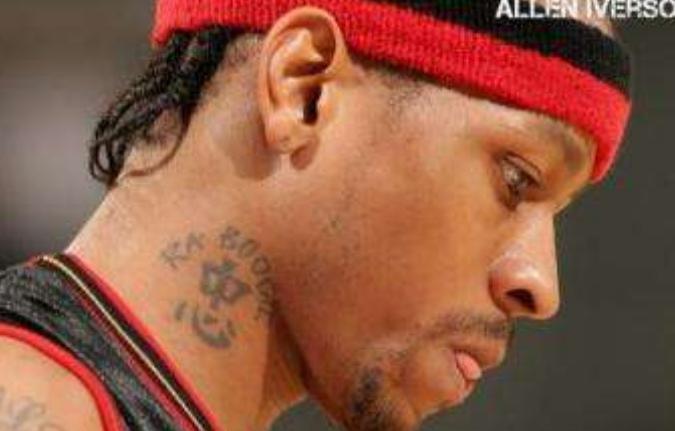 球星身上的汉字纹身，2人不懂中文闹笑话，罗斯纹耐心寓意不放弃