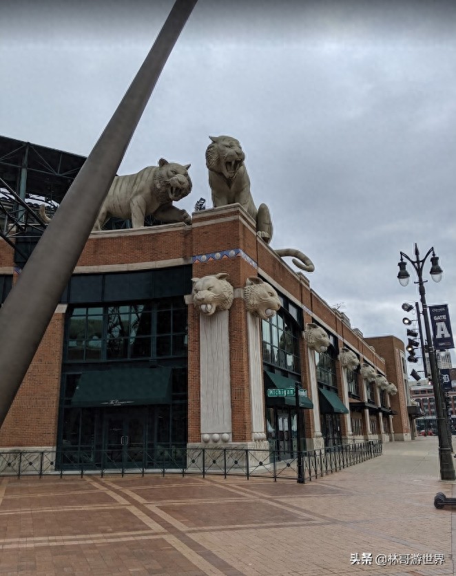 世界风光:美国-密歇根州-底特律