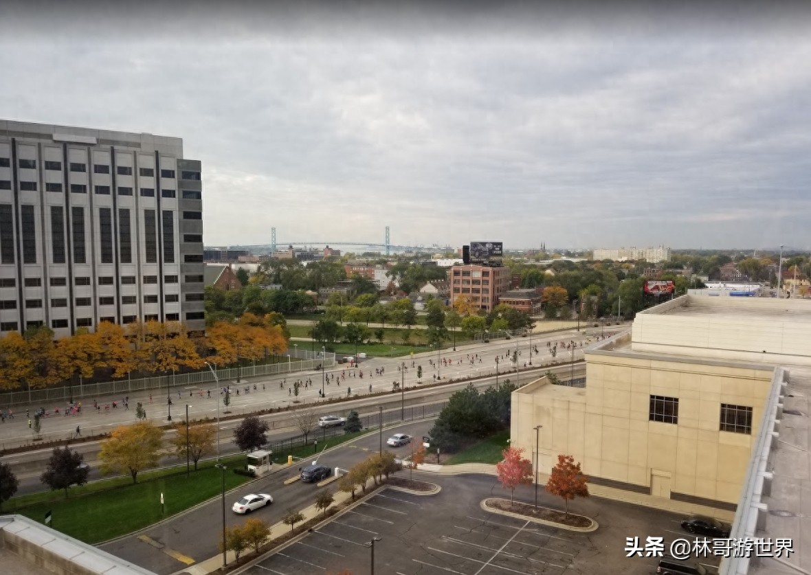 世界风光:美国-密歇根州-底特律