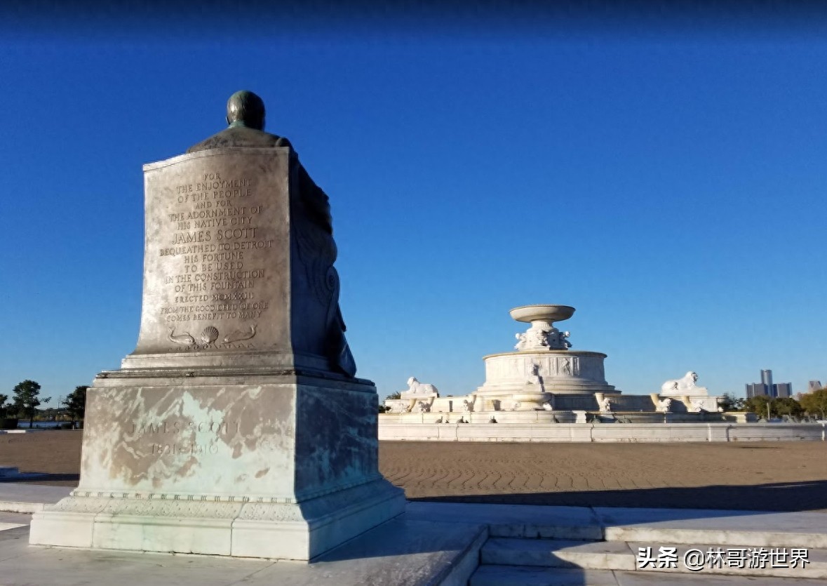 世界风光:美国-密歇根州-底特律