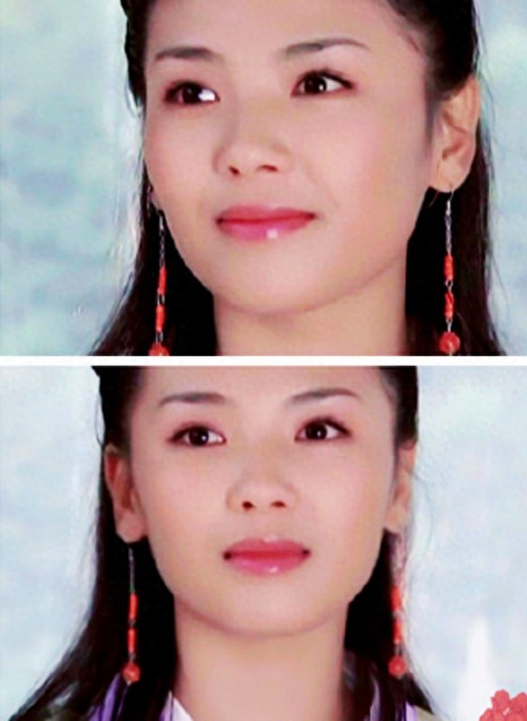 刘涛《天龙八部》阿朱美照7张，自带一股灵秀气质