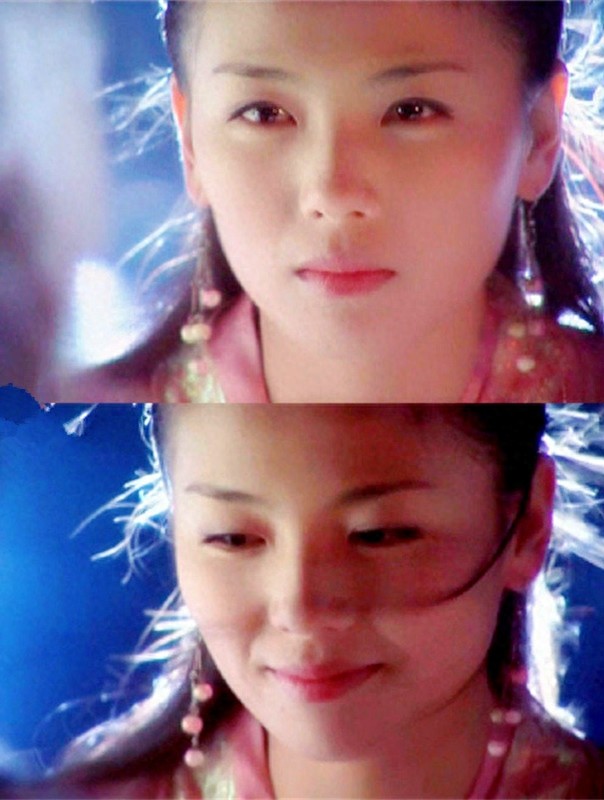 刘涛《天龙八部》阿朱美照7张，自带一股灵秀气质